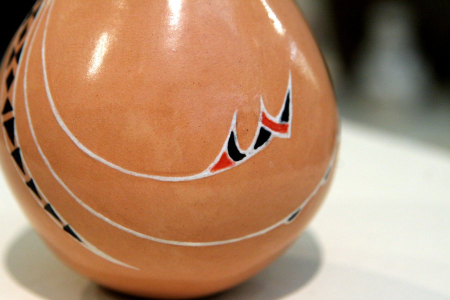 In the style of Mata Ortiz, Mexico